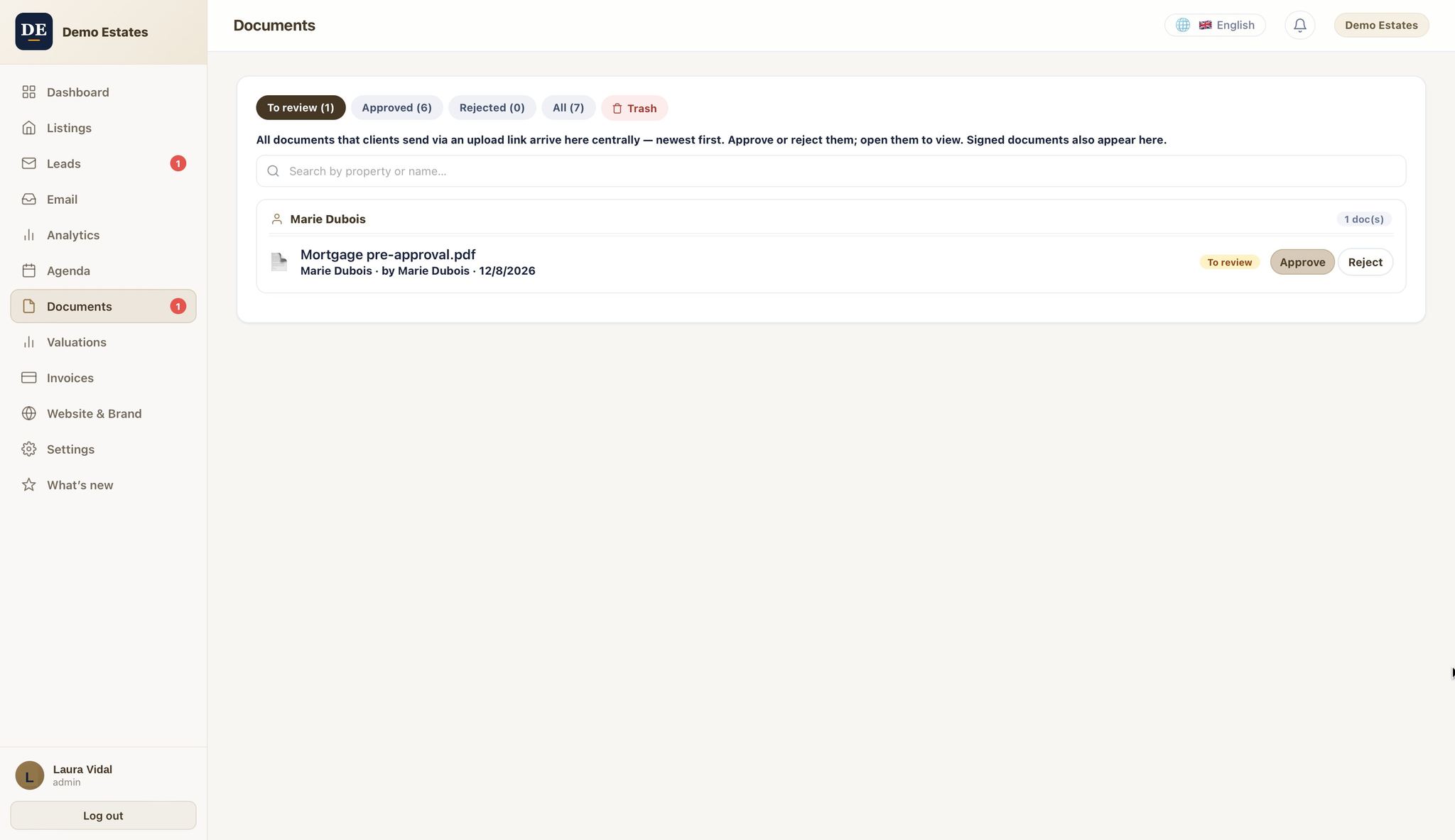 Straight into your CRM